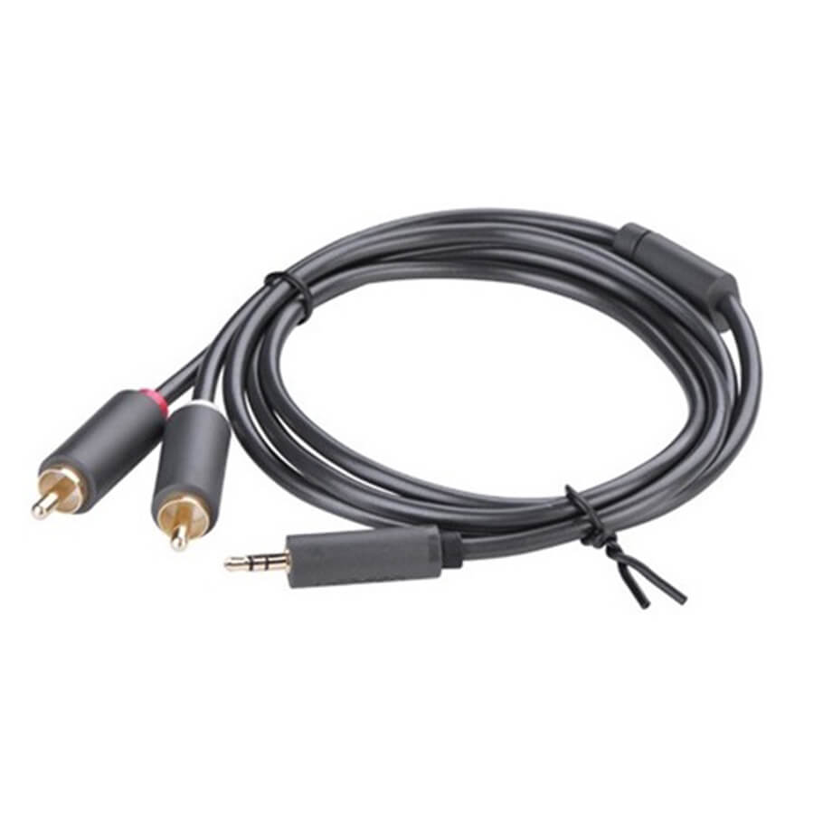  Cáp audio 3.5mm sang 2RCA (hoa sen) 15m Ugreen 60834